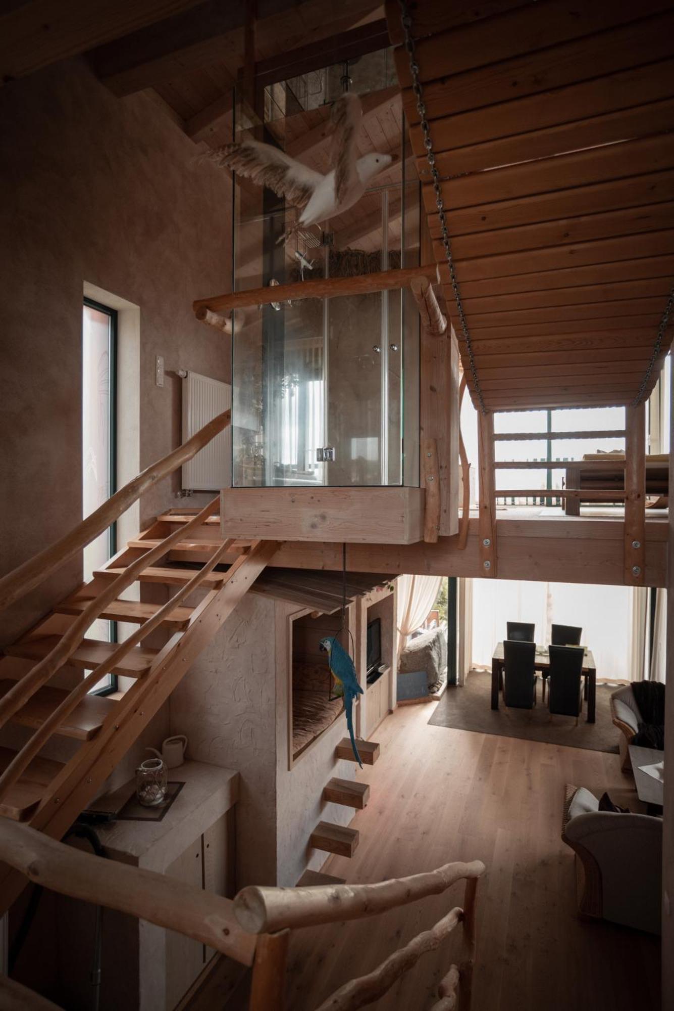 Suedlaendisches Chalet Mit Hauseigener Sauna Viechtach Exterior foto